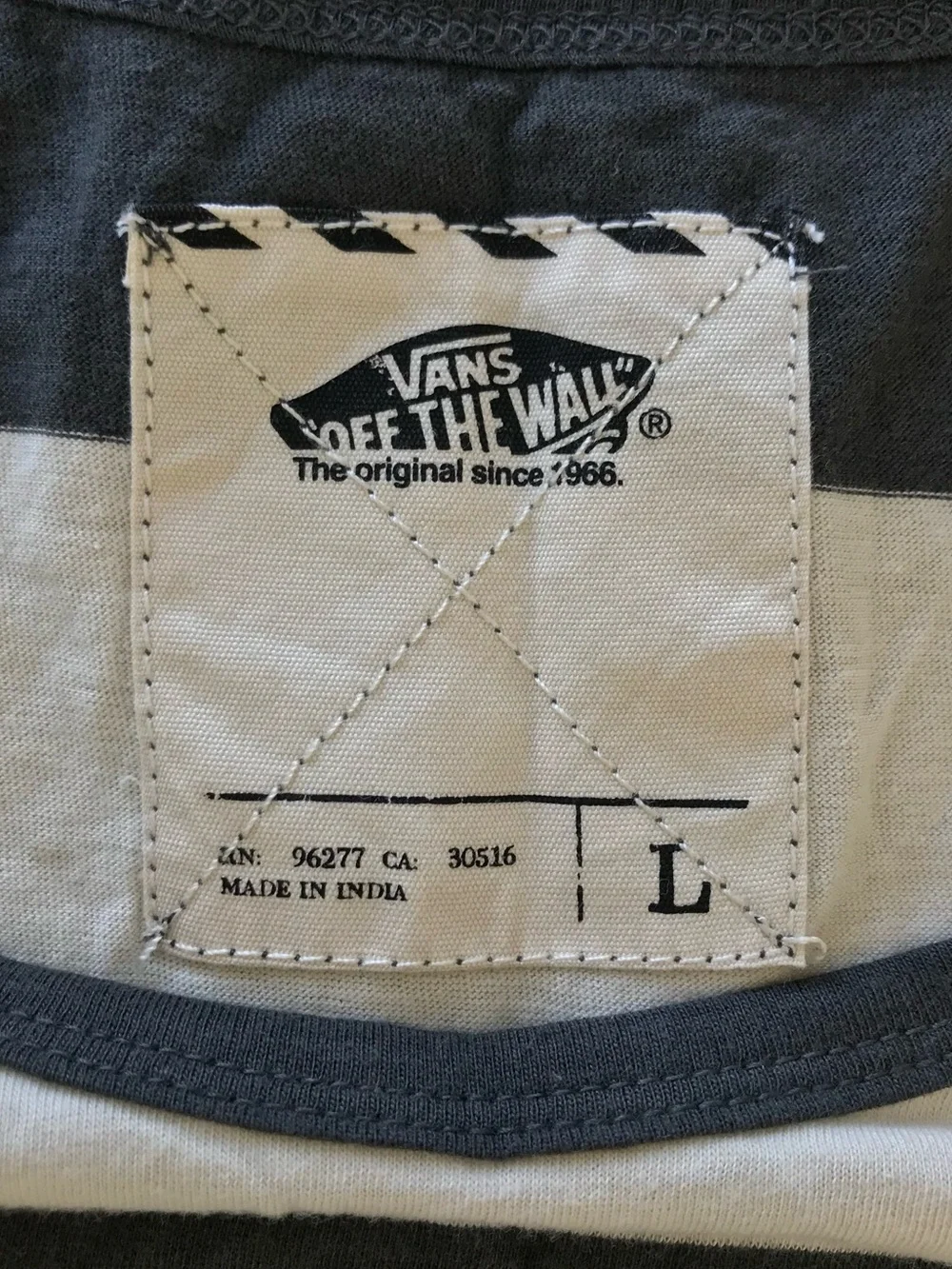 Vans // NWOT Men's Casual Striped Tank Top - Picture 3 of 4